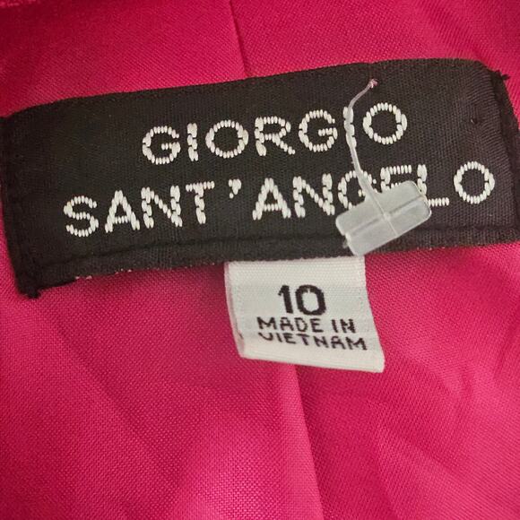 Pink Crop Blazer Jacket Size 10 - Picture 3 of 5